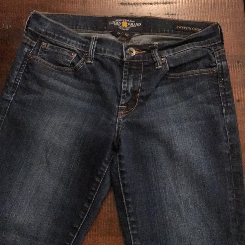 ‼️LAST DAY‼️Lucky Brand Sweet N’ Straight Crop - Picture 6 of 8